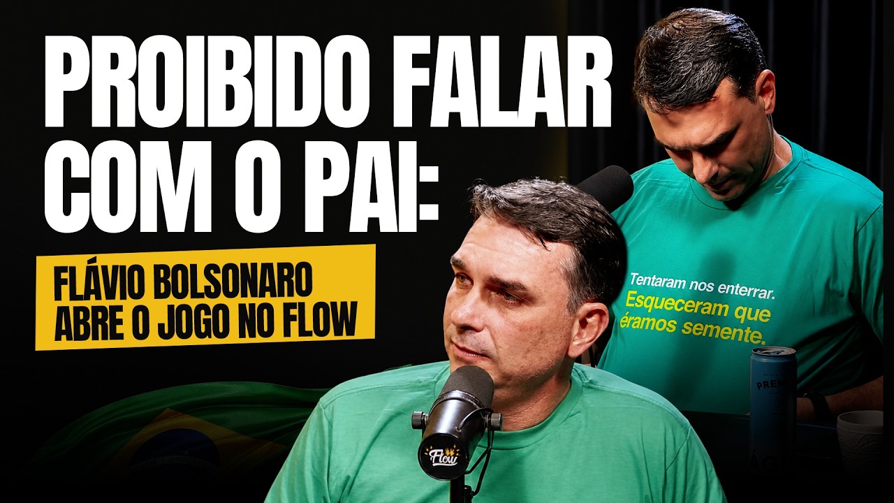Flávio no Flow: Perseguição, desgoverno do PT e o futuro do Brasil