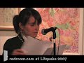 Judy Budnitz - Redroom.com at Litquake Part 1 of 2 Judy Budnitz - Redroom.com at Litquake Part 1 of 2