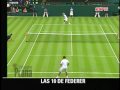 10 mejores jugadas de Roger Federer