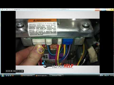 how to test ge washer motor