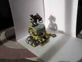 Wall-E driving, door falls open