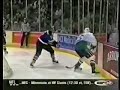 Tony Hrkac Lays Out Pierre Turgeon, Ducks vs Blues