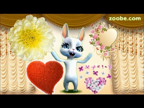 С днём рождения мамочка красивое музыкальное поздравление для мам от zoobe муз зайка С днём рождения мамочка красивое музыкальное поздравление для мам от zoobe муз зайка