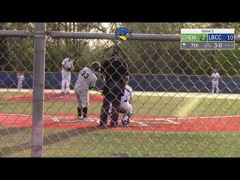 LBCC Baseball vs Chemeketa Gm 2 (4/26/19) thumbnail
