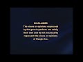 Google Internet Summit 2009: Information is Power Part 2
