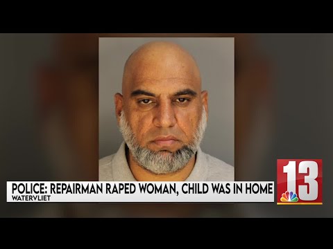 Watervliet maintenance worker accused of raping woman with child nearby