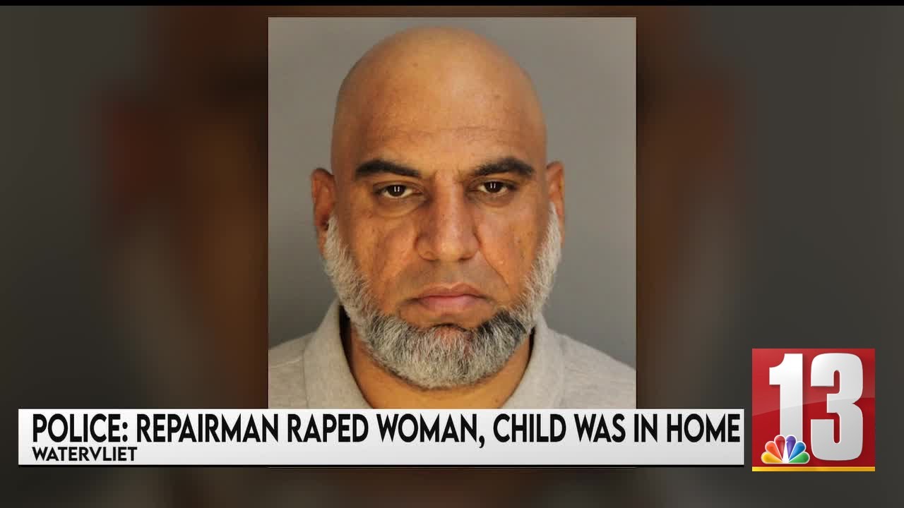 Watervliet maintenance worker accused of raping woman with child nearby
