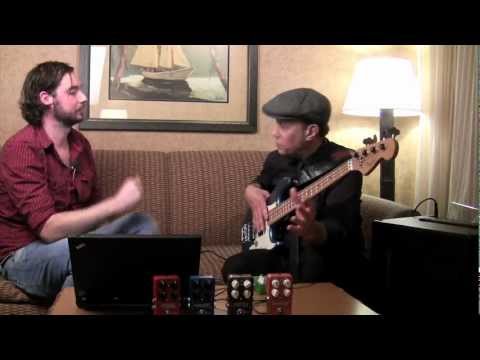 Roscoe Beck talks about his TC Electronic bass gear. Plus sharing details from his early career as well as his forthcomming tourplans.