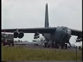 B52s massed at RAF Fairford 1999.