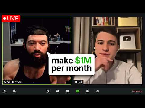 Alex Hormozi Shows Me How to Scale to $300,000/Month (Private Live Call)