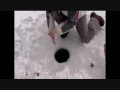 ice fishing Okauchee lake