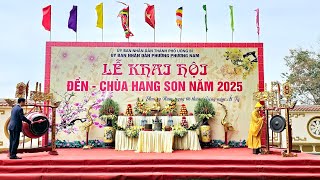 Khai hội đền, chùa Hang Son năm 2025
