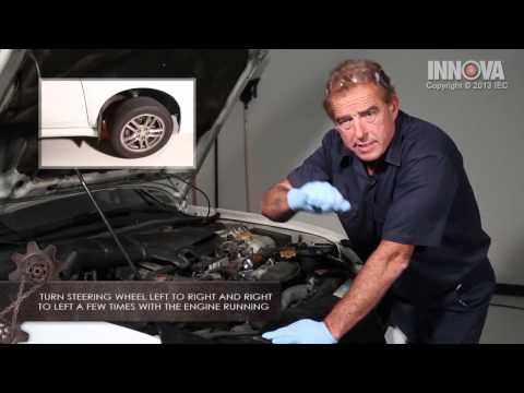 how to bleed power steering subaru