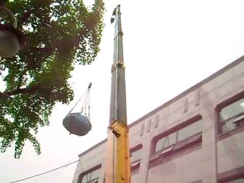 폐콘운반하역작업