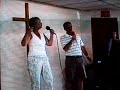 mike and beth at jake's graduation singing 