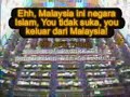 Malaysia Parliament asking Chinese Get Out from Malaysia