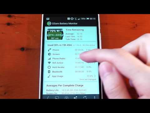 how to save htc one v battery