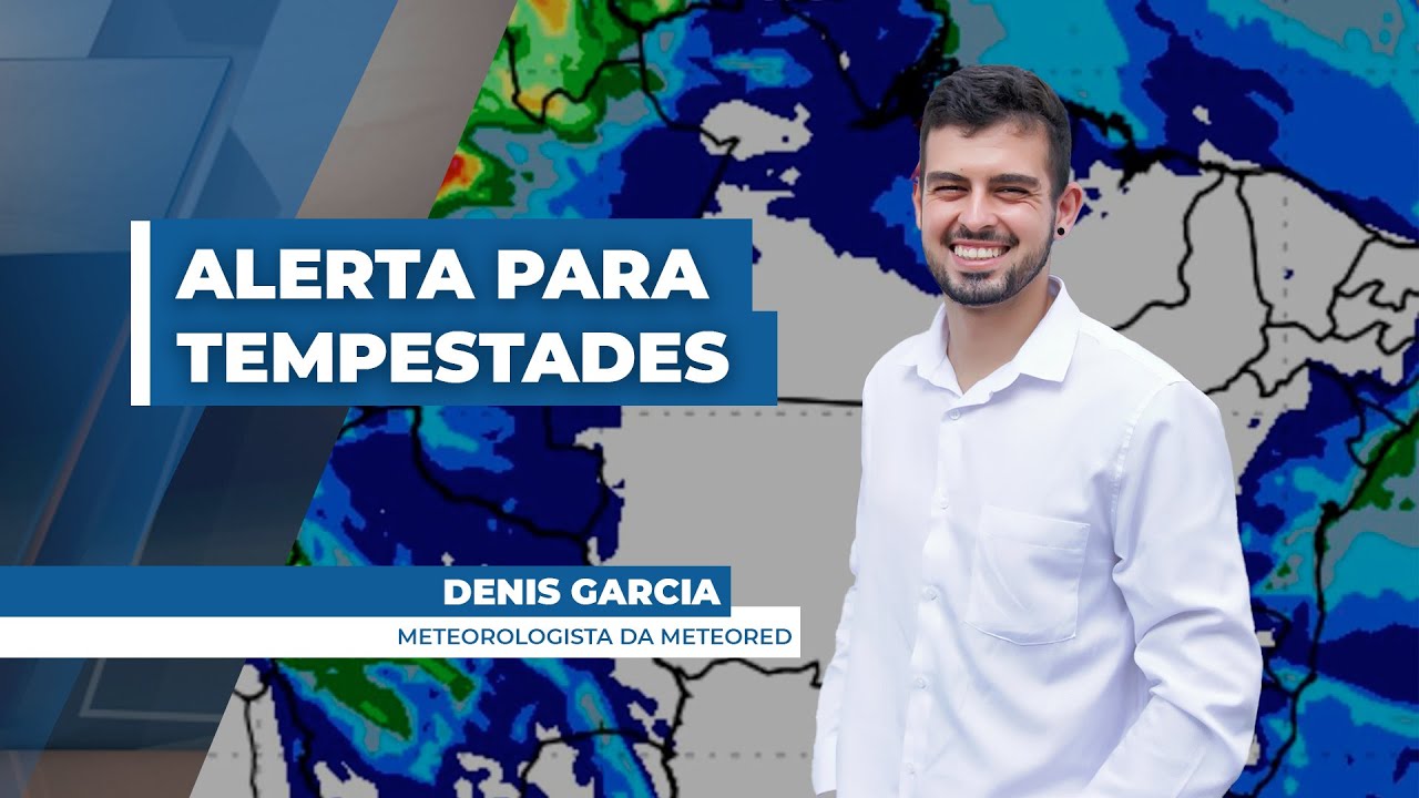Rio Grande do Sul em alerta para tempestades