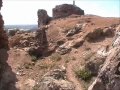 Subiendo al castillo de Alange