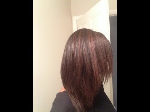 how to dye relaxed hair