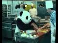 Panda w kuchni  