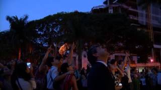 VÍDEO: Edifício sede da Cemig recebe nova iluminação para o Natal 2012