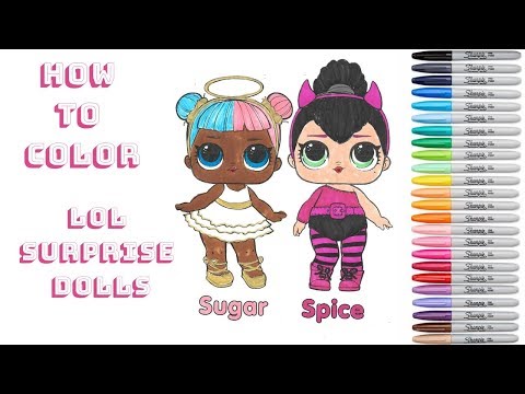 Coloring LOL Dolls Coloring Sugar and Spice Coloring Book Page… – Karen ...