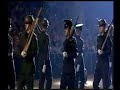 the band of the corps of the royal electrical and mechanical engineers
 
music: holyrood composed by kenneth j. alford & aupr�s de ma blonde by andre joubert

tambour-major: sgt julian culverwell

military tattoo berlin 2003

more:
the central band of the royal air force
http://de.youtube.com/watch?v=xybx7ieor1k

the king`s division normandy band
http://de.youtube.com/watch?v=k8z2blkye70

the band of the royal regiment of scotland
http://de.youtube.com/watch?v=pkfnfcgh3l4

the bands of her majesty's royal marines
http://de.youtube.com/watch?v=e0dtvveudy0

pipes & drums 1st battalion scots guards
http://de.youtube.com/watch?v=df5wqev4y98

more about the band:
http://www.army.mod.uk/music/corps-band/572.aspx