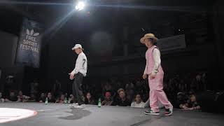 Joshua & D’Junelle vs Alice & Lil Mushroom – Free Spirit Festival 2019 Championship Popping Semi Final