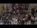 Sound of Music at a train station *in Belguim*