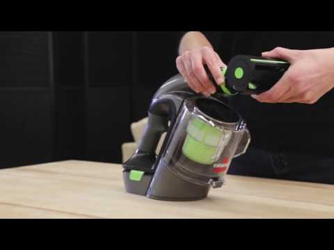 Multi Cordless Hand Vacuum Removing Tools & Tank Video