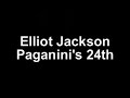 Paganini 24 Caprice played clean on an electric guitar