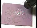 STAMPING- Embossing Card STAMPING- Embossing Card