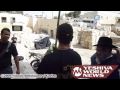 Police Officer Shakes Lulav and Esrog by the Kosel on Hoshana Rabah 5770