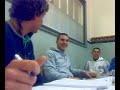Discussie in 6ST Abdel en Anthony tege juf nederlands