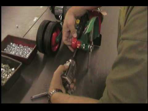 how to replace belt on troy-bilt edger