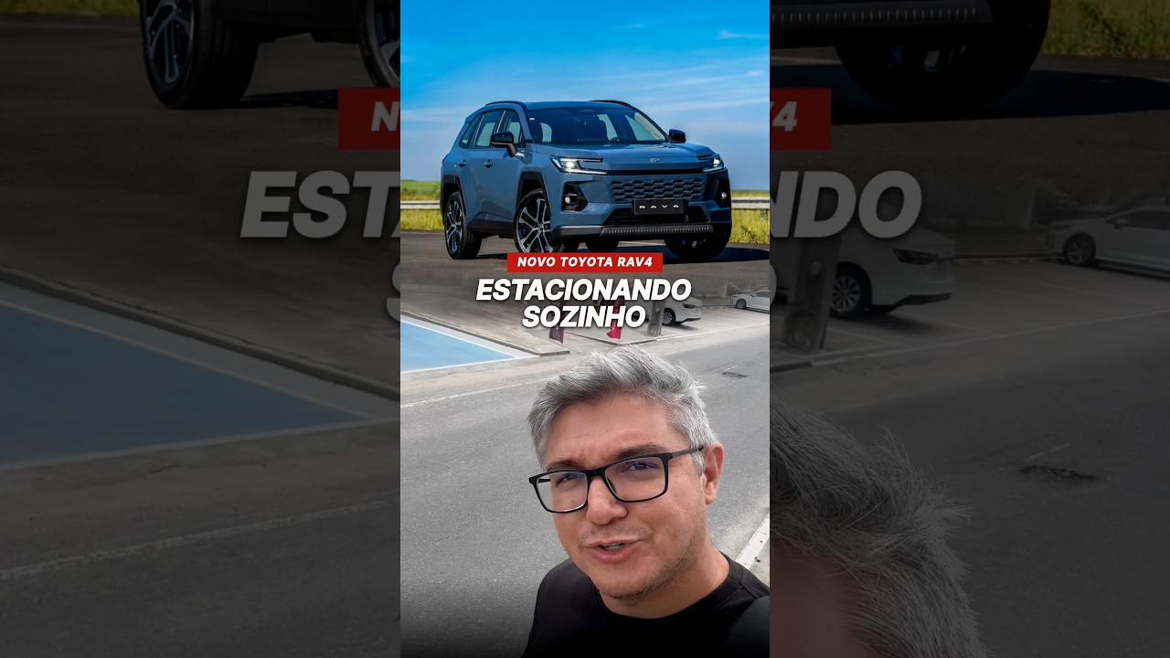 NOVO TOYOTA RAV4 estacionando sozinho