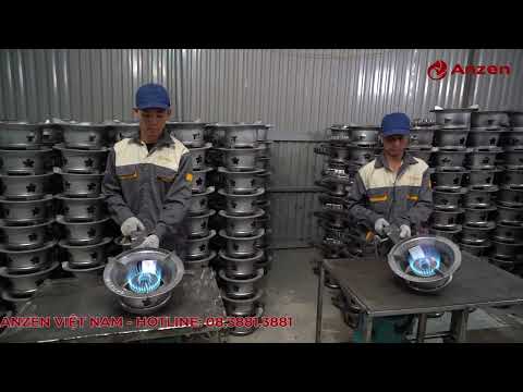 Click to play video Giới thiệu Bếp gas công nghiệp Inox ANZEN