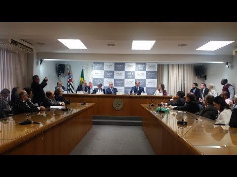 Senador Alvaro Dias participa de ciclo de debates na ACSP