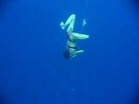 Danae Varveri training in Kalymnos