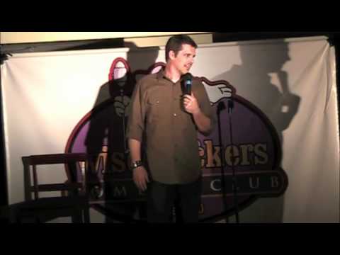 Drunk woman heckles comedian Nathan Timmel at comedy club