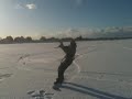 ma 1ere en snowkite ( a Hirel).wmv - 01-10