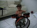 Filipe tocando bateria Filipe tocando bateria