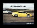 HD: LP560-4 Gallardo vs Lamborghini Gallardo SE 50-300 km/h: GTBoard.com