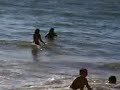betsi y janny en la playa