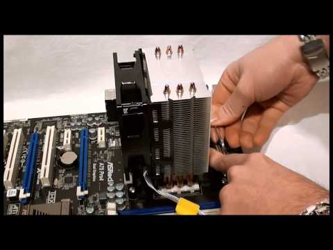 how to attach amd heatsink