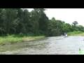 Rafting Down a River in Thailand