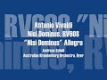 a  vivaldi: nisi dominus rv 608 i  nisi dominus  a scholl