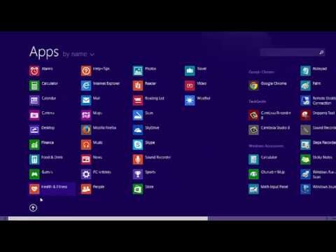 how to locate installed programs on windows 8