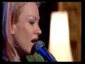 idol jury star kishti tomita and swedish guitarist tommy denander performing their own song 